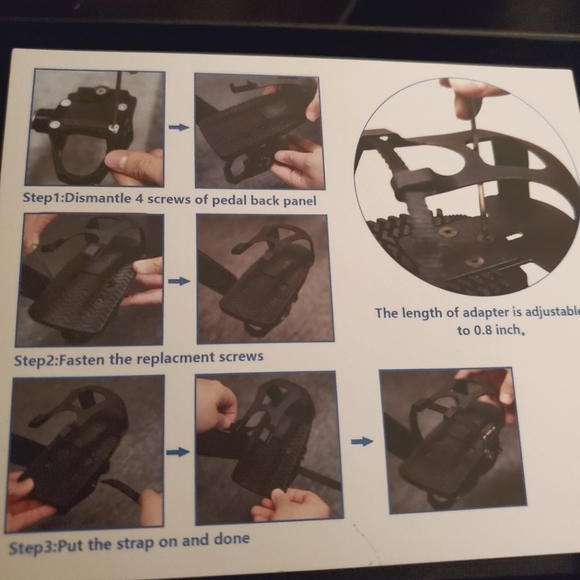 Bike pedal adjusters - Picture 1 of 2